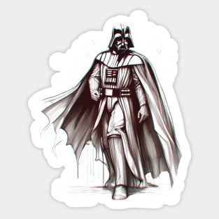 Darth Vader - 3D Effect Sticker